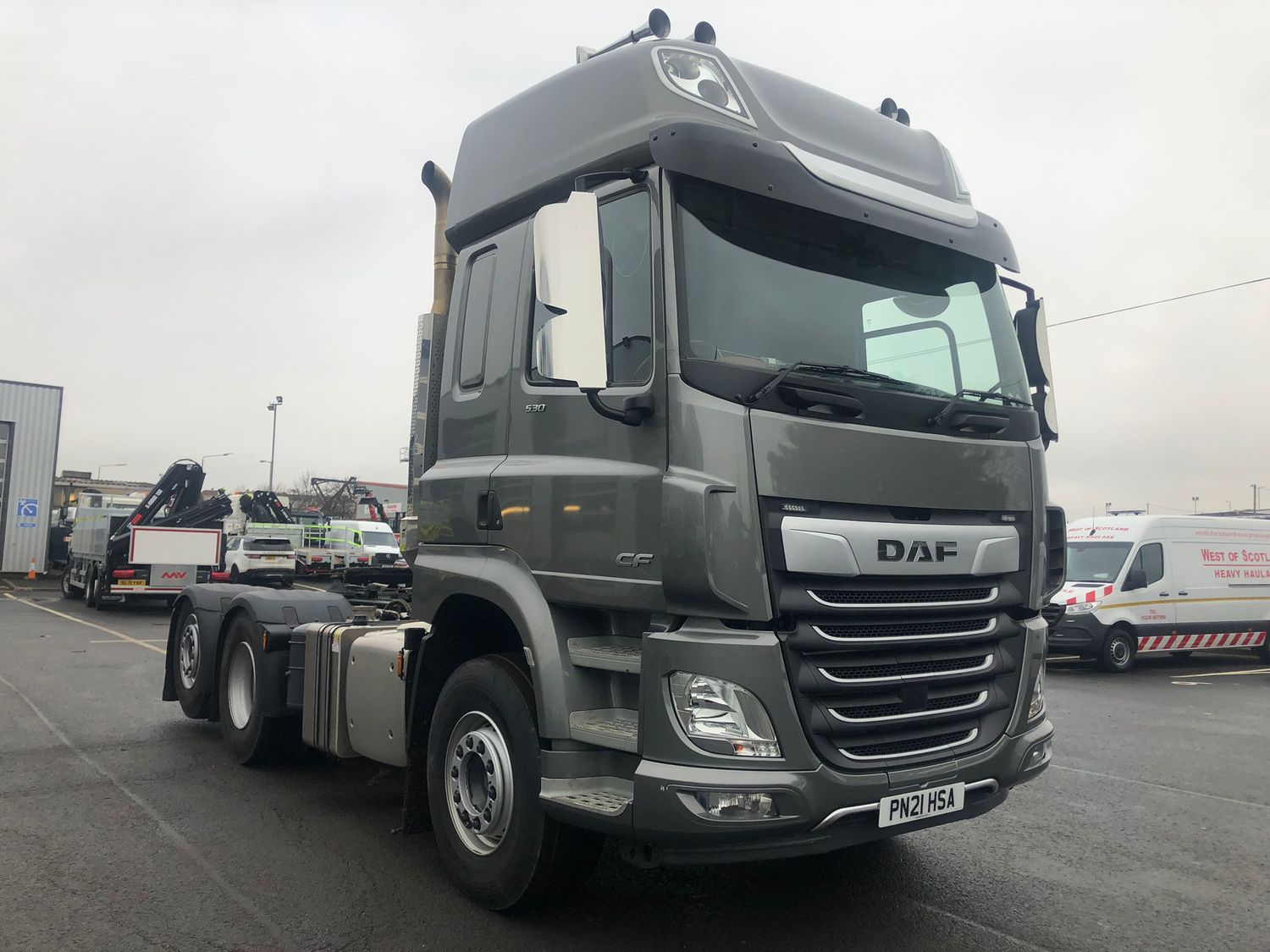 44 Tonne DAF CF 530 Tractor Unit Truck For Hire PN21HSA MV Truck and Van Rental