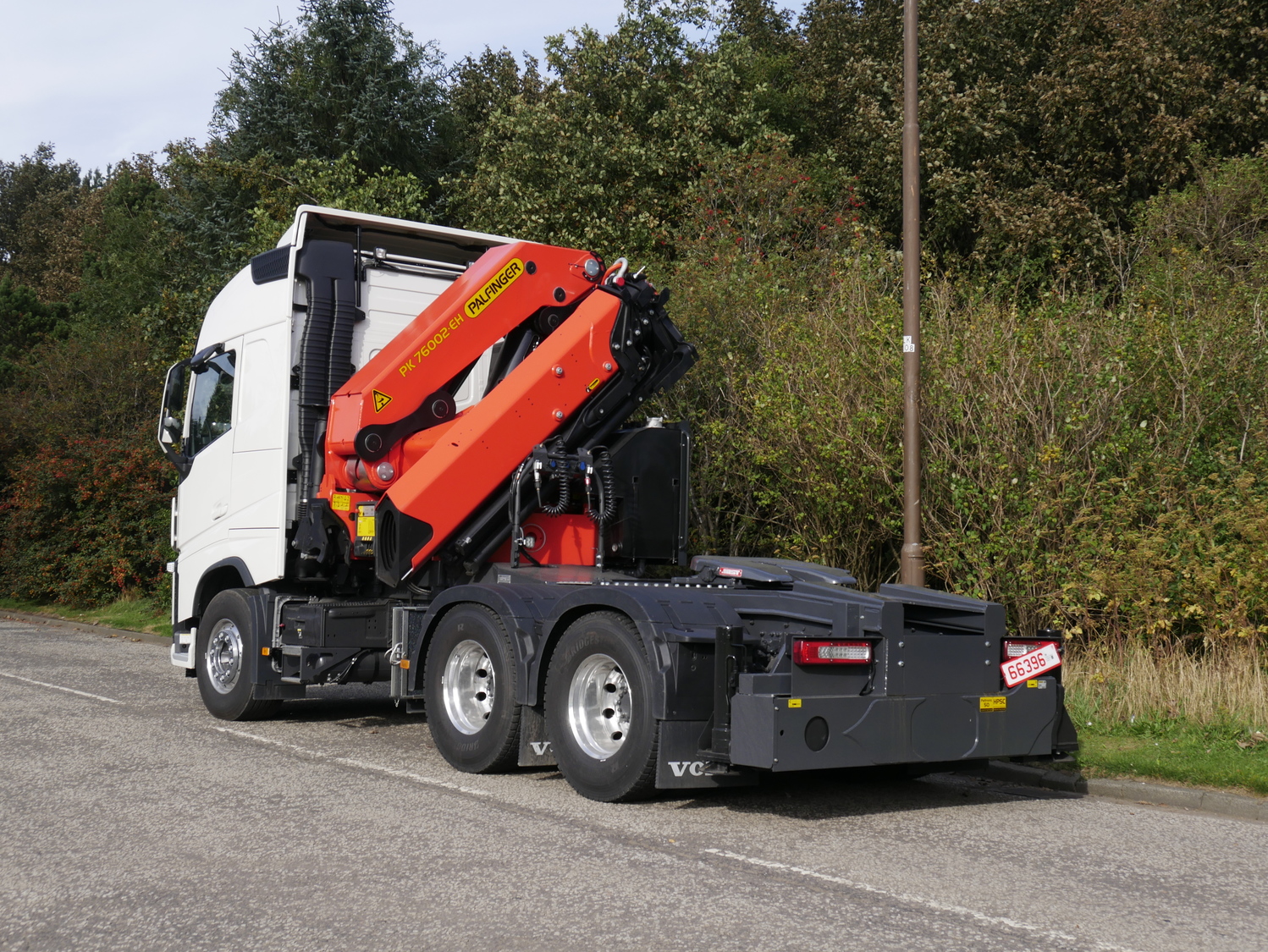 Volvo FH 540 Tractor Unit With Palfinger Crane Truck For Hire MVB031 ...